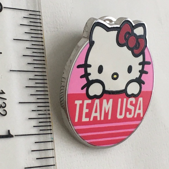 NIP Hello Kitty Team USA Lapel Pin Olympics Tokyo JAPAN 2020 Sanrio - Picture 5 of 5